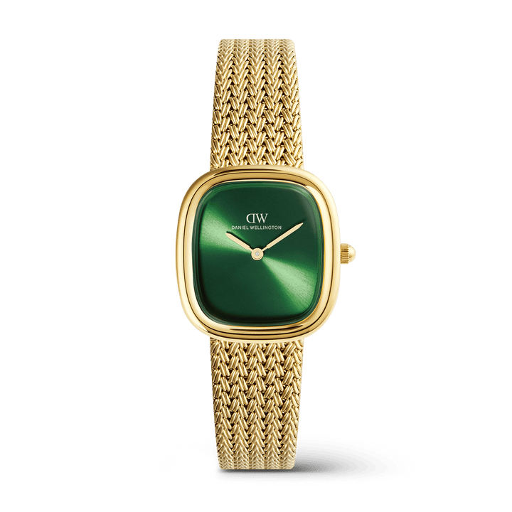Daniel Wellington Margot Braided Mesh Emerald Gold