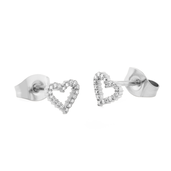 Mirelle Heart Earring Silver