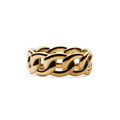Chunky Chain Ring Gold