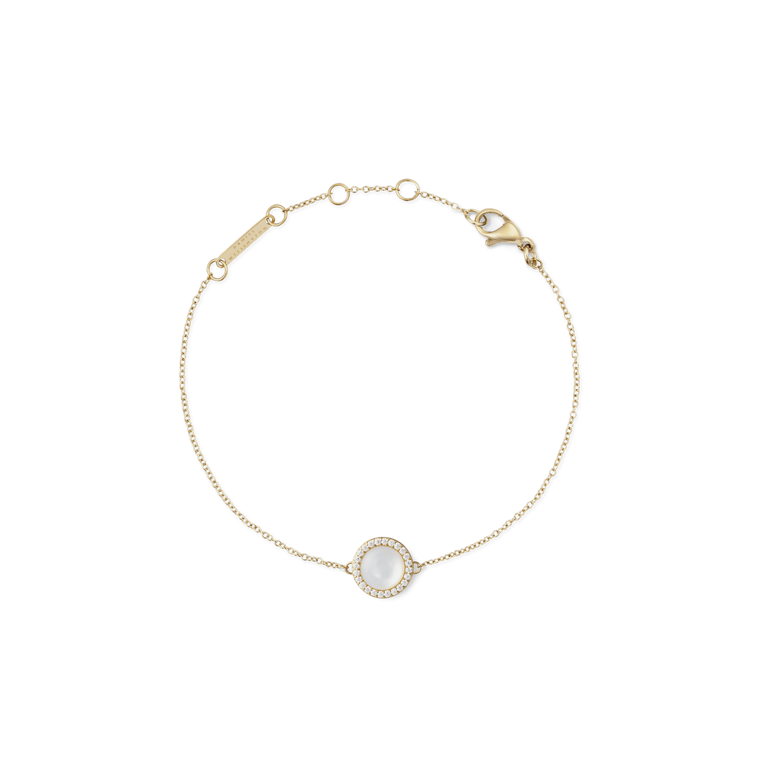 Audrey Bracelet Mother of Pearl Gold