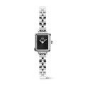 Daniel Wellington Quadro Mini Arch 3-link Onyx Sunray Silver