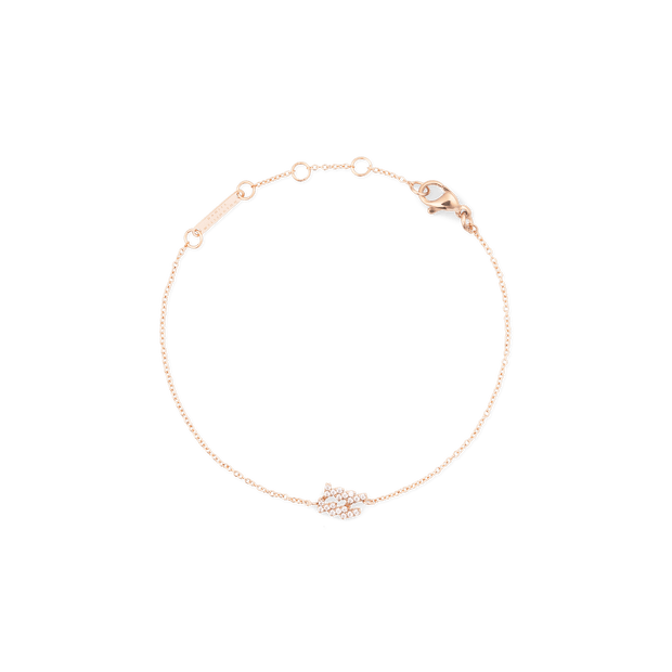 Daniel Wellington Crystal Zodiac Chain Bracelet Rose Gold