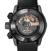 Edox CO-1 Carbon Chrongraph Automatic Men's Watch