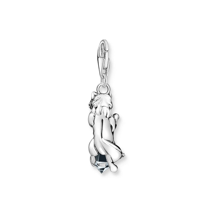 Charm pendant fox silver | The Jewellery Boutique