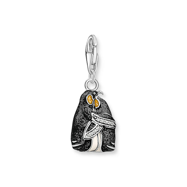 Charm pendant penguins silver | The Jewellery Boutique