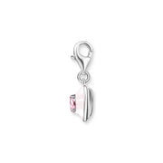 Charm Pendant Heart Pink | The Jewellery Boutique