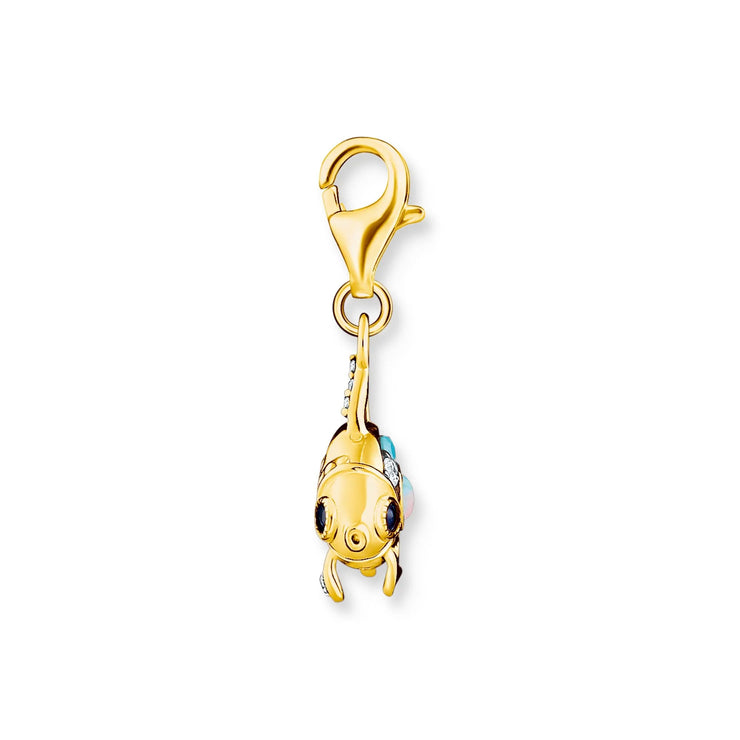 Charm Pendant Fish Gold | The Jewellery Boutique