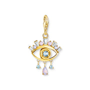 Charm Pendant Nazar Eye Gold | The Jewellery Boutique