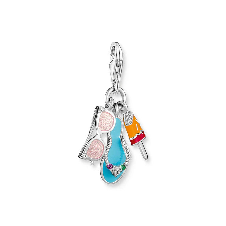 Charm Pendant Glasses, Flip Flop, Ice Cream | The Jewellery Boutique