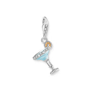 Charm Pendant Turquoise Cocktail Glass | The Jewellery Boutique