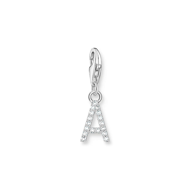 Charm pendant letter A silver | The Jewellery Boutique