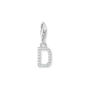 Charm pendant letter D silver | The Jewellery Boutique