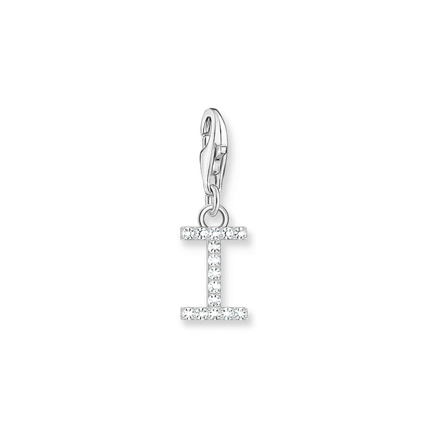 Charm pendant letter I silver | The Jewellery Boutique