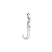 Charm pendant letter J silver | The Jewellery Boutique