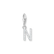 Charm pendant letter N silver | The Jewellery Boutique