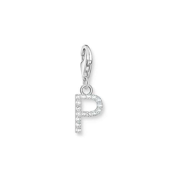 Charm pendant letter P silver | The Jewellery Boutique