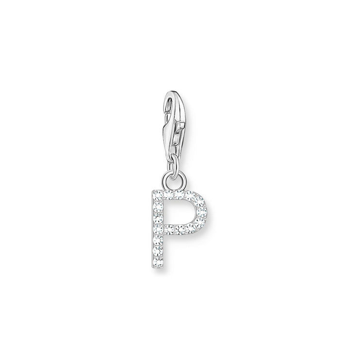 Charm pendant letter P silver | The Jewellery Boutique
