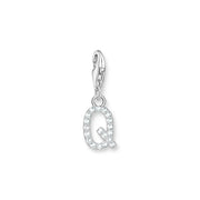 Charm pendant letter Q silver | The Jewellery Boutique