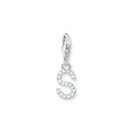 Charm pendant letter S silver | The Jewellery Boutique