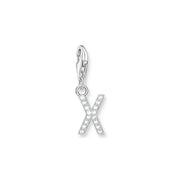 Charm pendant letter X silver | The Jewellery Boutique