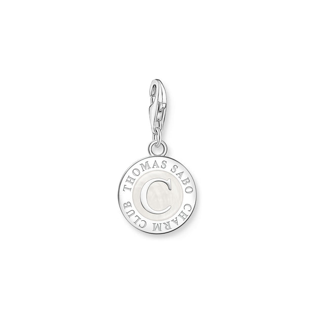 Charm pendant with cold enamel | The Jewellery Boutique