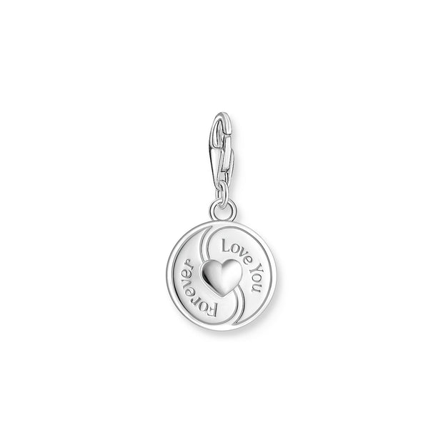 Charm pendant yin & yang silver | The Jewellery Boutique