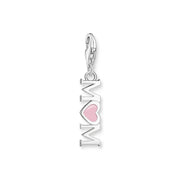 Charm pendant Mom heart silver | The Jewellery Boutique