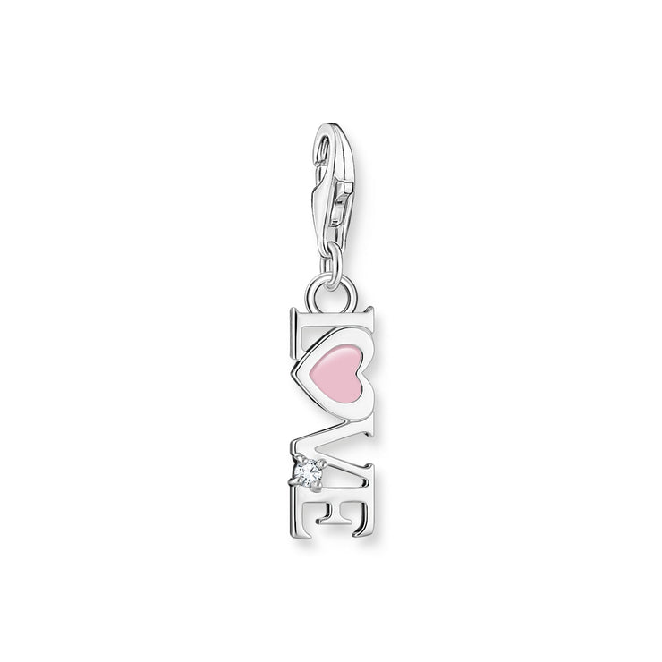 Charm pendant Love heart silver | The Jewellery Boutique