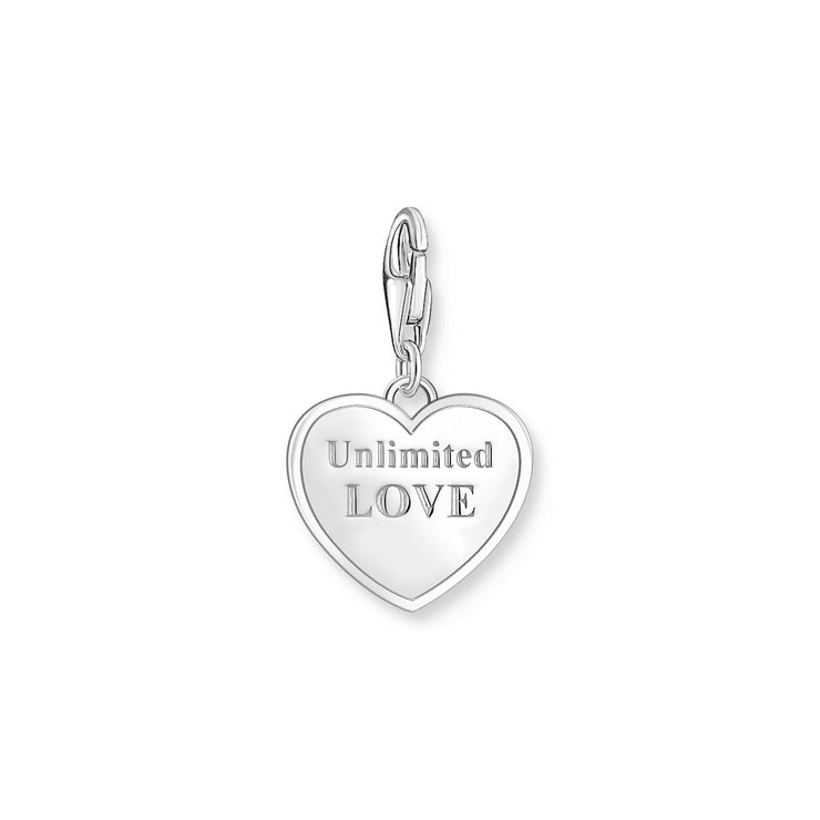 Charm pendant heart with Best Mom silver | The Jewellery Boutique