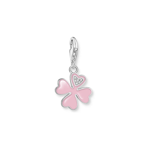 Charm pendant cloverleaf silver | The Jewellery Boutique