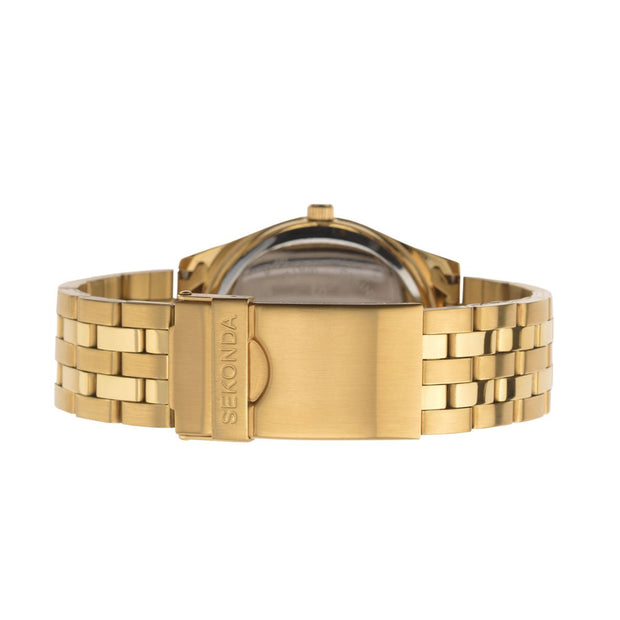 Sekonda Men’s Classic Gold Plated Bracelet Watch