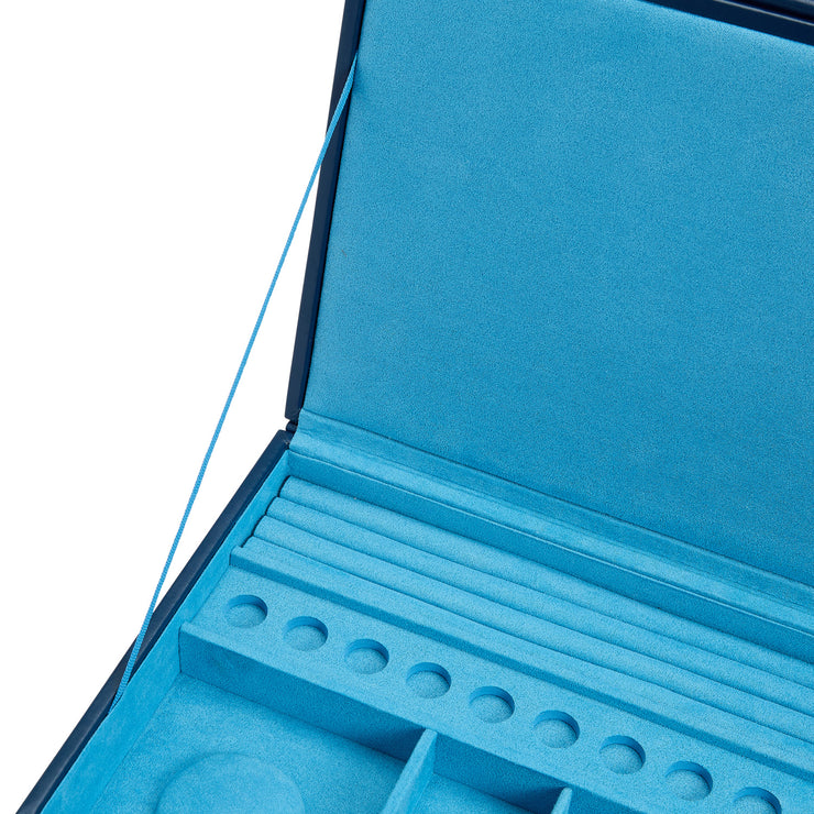 Wolf Sophia Jewellery Box Indigo