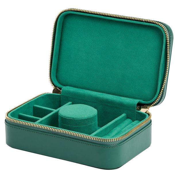 Wolf Sophia Travel Zip Case Forest Green