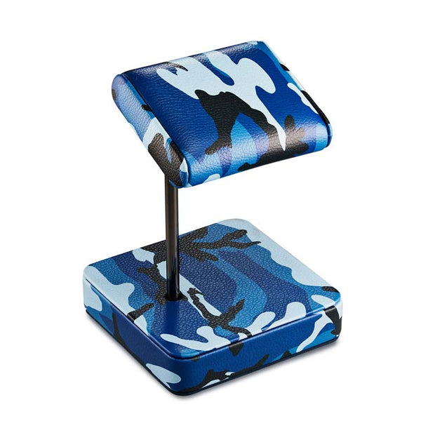 Wolf Elements Single Watch Stand Blue & Black