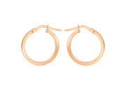 Rose Gold Hoop Earrings