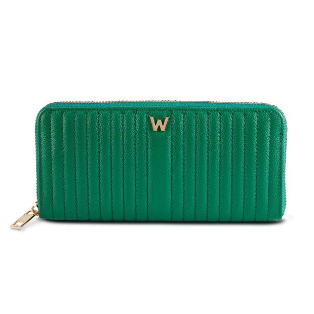 Wolf Mimi Continental Wallet Forest Green
