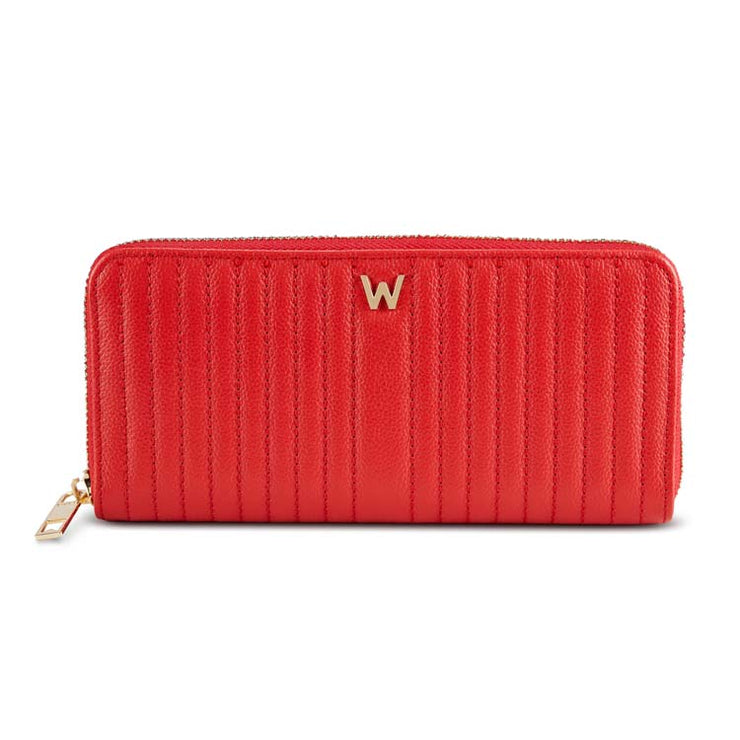 Wolf Mimi Continental Wallet Red