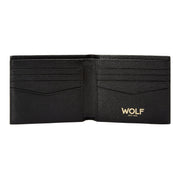 Wolf Logo Billfold Black Wallet