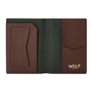 Wolf Signature Passport Sleeve Blue