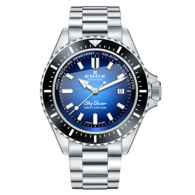 Edox Neptunian Skydiver Men's Automatic Watch