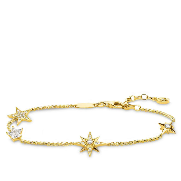 Thomas Sabo Bracelet Stars Gold