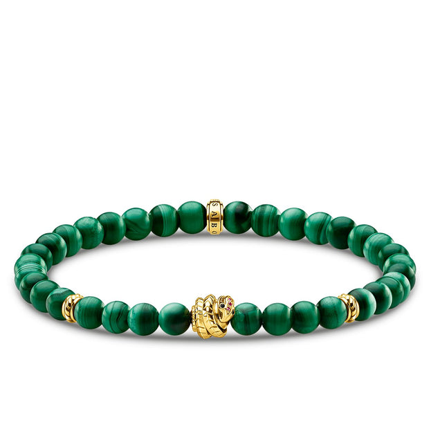 Thomas Sabo Bracelet Green Stones 