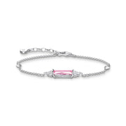 Heritage Pink Silver Bracelet | The Jewellery Boutique