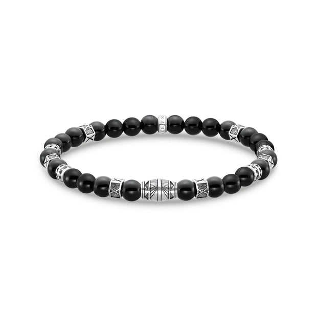 Black Bead Elements Bracelet | The Jewellery Boutique
