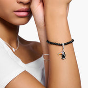 Onyx Bead Charm Bracelet | The Jewellery Boutique