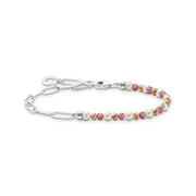 Chain Mixed Jasper Bead Bracelet | The Jewellery Boutique