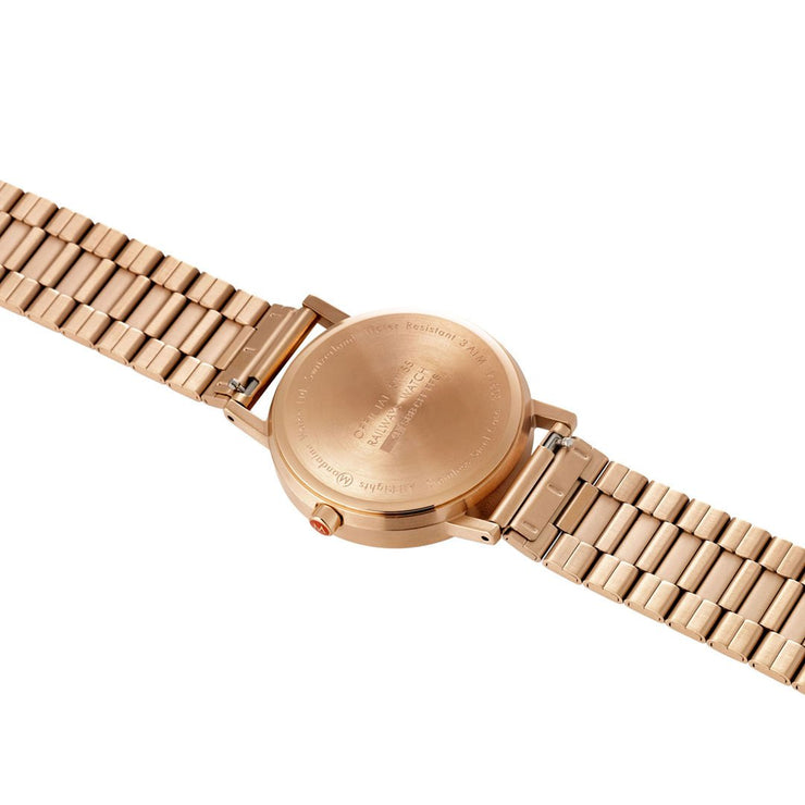 Mondaine Rose Gold Watch