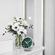 Mondaine Official Swiss Railways Green Alarm Clock