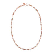 Bronzallure Alternate Oval Chain Necklace