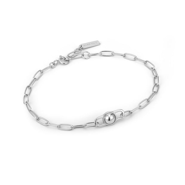 Silver Chunky Chain Bracelet | The Jewellery Boutique